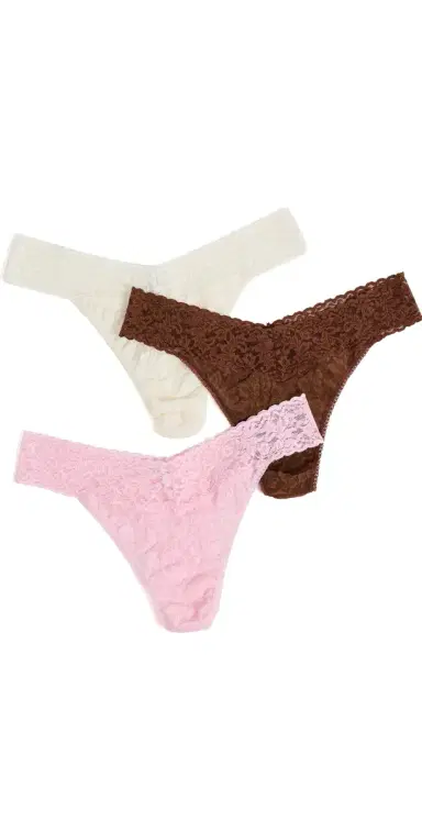 Hanky Panky Original Rise Thong 3 Pack Icb3 One Size | Thumbnail 1