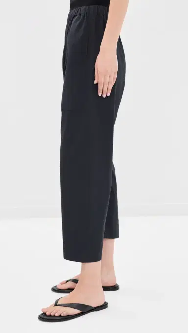 Roucha Pape Poplin Pants Dark Blue S | Thumbnail 5