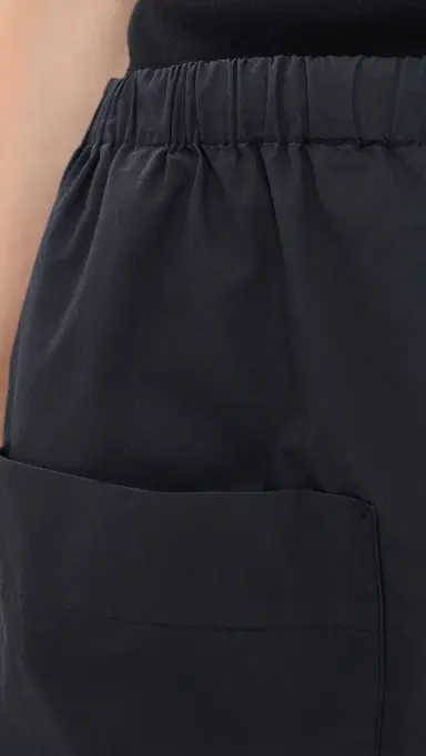Roucha Pape Poplin Pants Dark Blue S | Thumbnail 6