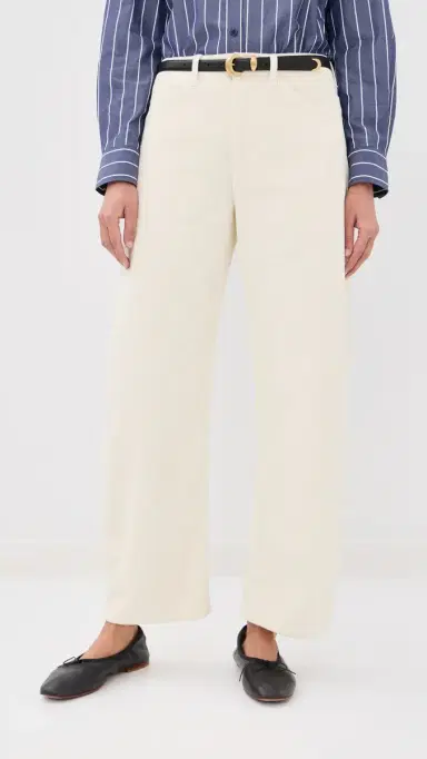 Nili Lotan Tribeca Corduroy Pants Stone | Thumbnail 2 Nili Lotan Tribeca Corduroy Pants Stone | Thumbnail 2