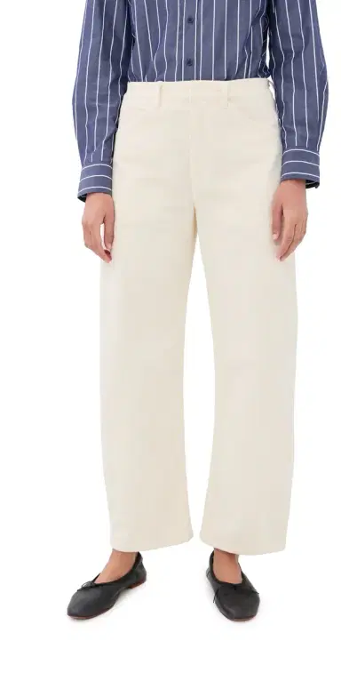 Nili Lotan Tribeca Corduroy Pants Stone | Thumbnail 1 Nili Lotan Tribeca Corduroy Pants Stone | Thumbnail 1