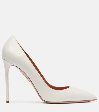 Aquazzura Purist 105 leather pumps | Thumbnail 2 Aquazzura Purist 105 leather pumps | Thumbnail 2