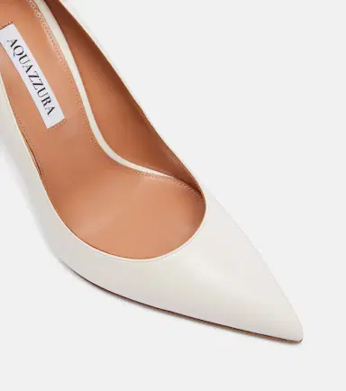 Aquazzura Purist 105 leather pumps | Thumbnail 4 Aquazzura Purist 105 leather pumps | Thumbnail 4