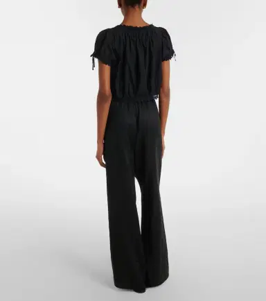 DÔEN Dôen Lavon linen straight pants | Thumbnail 2