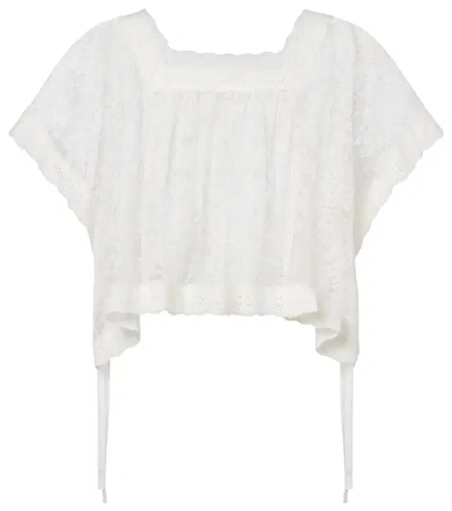 Doen Dôen Vennette lace crop top