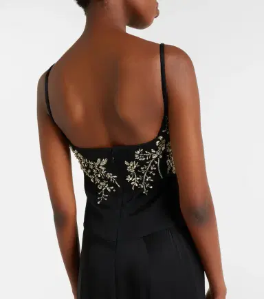 Alexander McQueen Draped embellished gown | Thumbnail 2