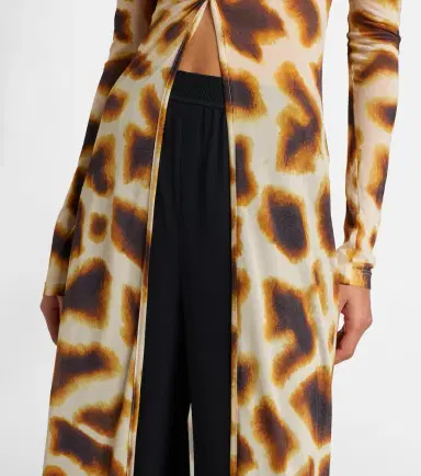 Christopher Esber Printed jersey top | Thumbnail 2