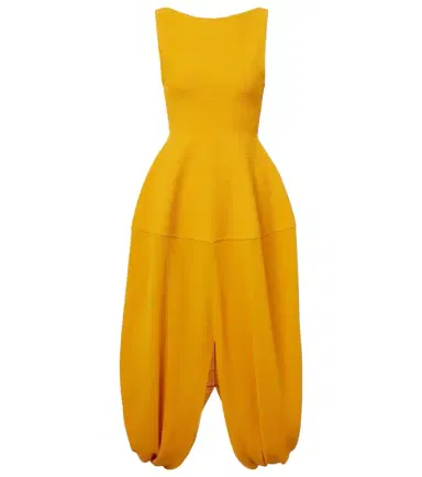 Proenza Schouler Sukki draped midi dress | Thumbnail 1 Proenza Schouler Sukki draped midi dress | Thumbnail 1