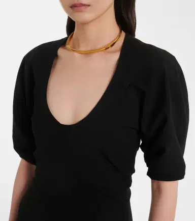 Proenza Schouler Clarissa cotton-blend midi dress | Thumbnail 3