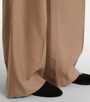Proenza Schouler Halima wool-blend gabardine wide-leg pants | Thumbnail 2 Proenza Schouler Halima wool-blend gabardine wide-leg pants | Thumbnail 2