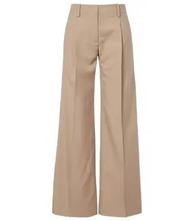 Proenza Schouler Halima wool-blend gabardine wide-leg pants | Thumbnail 1 Proenza Schouler Halima wool-blend gabardine wide-leg pants | Thumbnail 1