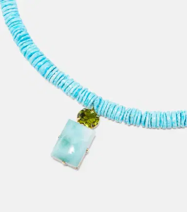 Jennifer Behr Alette beaded pendant necklace | Thumbnail 2