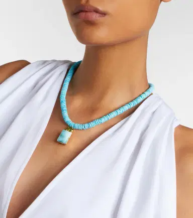 Jennifer Behr Alette beaded pendant necklace | Thumbnail 4