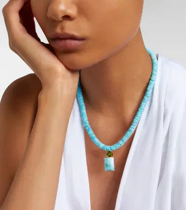 Jennifer Behr Alette beaded pendant necklace | Thumbnail 5