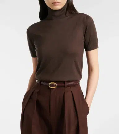Ralph Lauren Collection Cashmere turtleneck top | Thumbnail 4 Ralph Lauren Collection Cashmere turtleneck top | Thumbnail 4