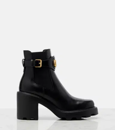 Valentino Garavani Beatle VLogo leather ankle boots | Thumbnail 4 Valentino Garavani Beatle VLogo leather ankle boots | Thumbnail 4