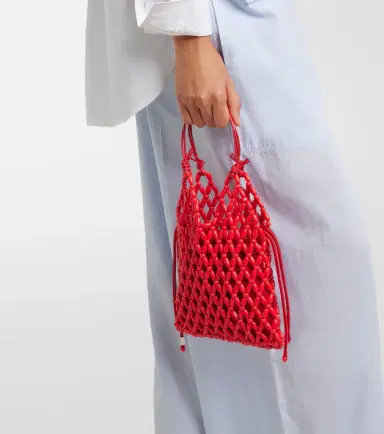 Staud Karla beaded top-handle bag | Thumbnail 4 Staud Karla beaded top-handle bag | Thumbnail 4