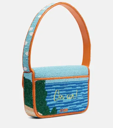 Staud Tommy Small beaded shoulder bag | Thumbnail 3