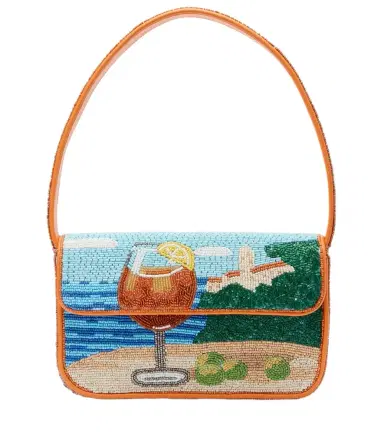 Staud Tommy Small beaded shoulder bag | Thumbnail 1