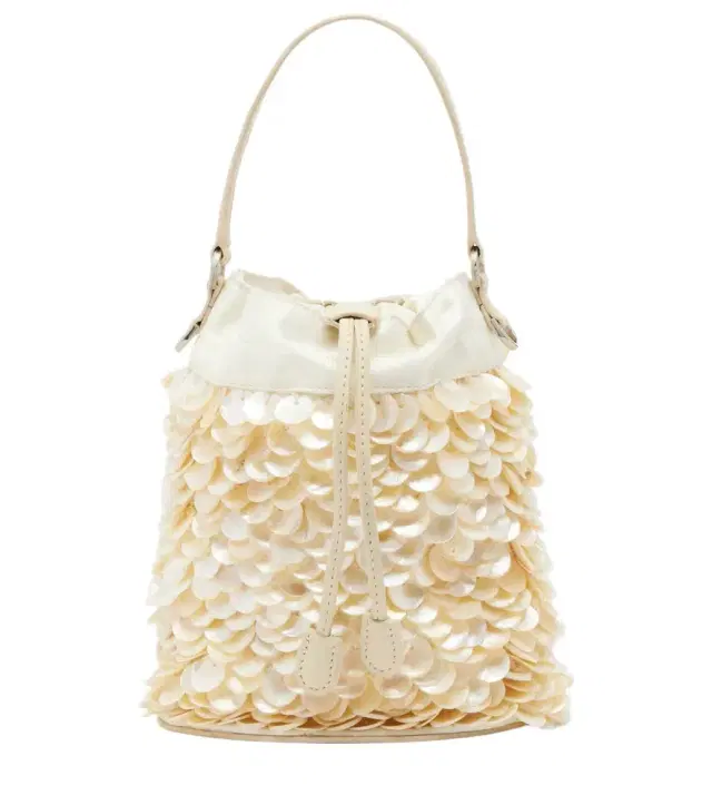 Staud Lila Mini embellished bucket bag