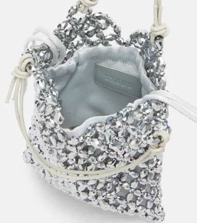 Staud Karla beaded top-handle bag | Thumbnail 2 Staud Karla beaded top-handle bag | Thumbnail 2