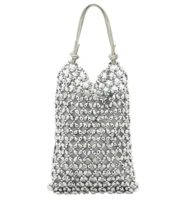 Staud Karla beaded top-handle bag | Thumbnail 1 Staud Karla beaded top-handle bag | Thumbnail 1