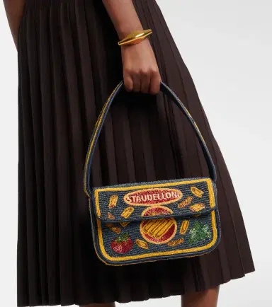 Staud Tommy Small beaded shoulder bag | Thumbnail 6 Staud Tommy Small beaded shoulder bag | Thumbnail 6