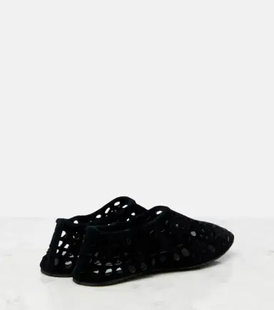 Alaïa Alaïa Vienne suede ballet flats | Thumbnail 3