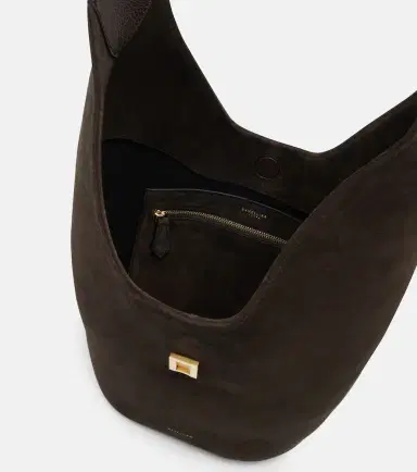 DeMellier Siena Medium suede shoulder bag | Thumbnail 2 DeMellier Siena Medium suede shoulder bag | Thumbnail 2