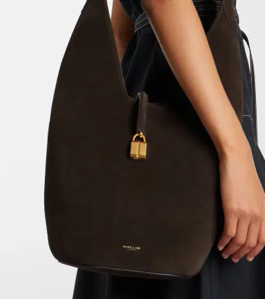 DeMellier Siena Medium suede shoulder bag | Thumbnail 6 DeMellier Siena Medium suede shoulder bag | Thumbnail 6