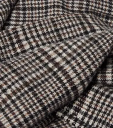 Brunello Cucinelli Checked cashmere scarf | Thumbnail 2