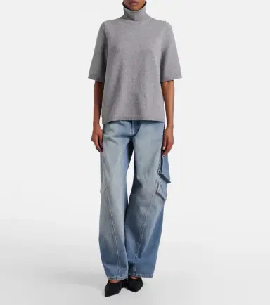 Alaïa Alaïa Cashmere and wool-blend sweater | Thumbnail 5