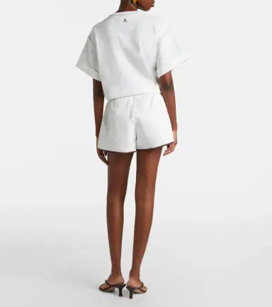 ALÉMAIS Alémais Scuba patch-appliqué cotton shorts | Thumbnail 5 ALÉMAIS Alémais Scuba patch-appliqué cotton shorts | Thumbnail 5