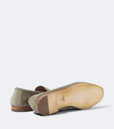 Frescobol Carioca Leme suede penny loafers | Thumbnail 3