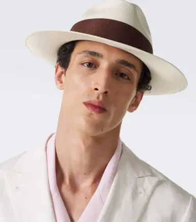 Frescobol Carioca Rafael straw Panama hat | Thumbnail 3