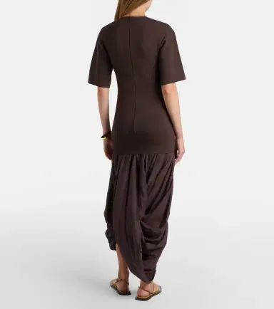 Toteme Cocoon jersey midi dress | Thumbnail 3