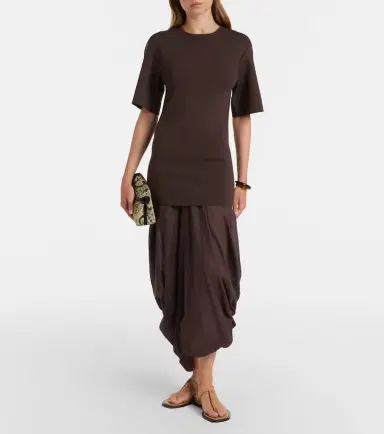 Toteme Cocoon jersey midi dress | Thumbnail 5