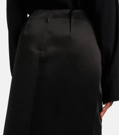 TOTEME Duchess satin pencil skirt | Thumbnail 2 TOTEME Duchess satin pencil skirt | Thumbnail 2