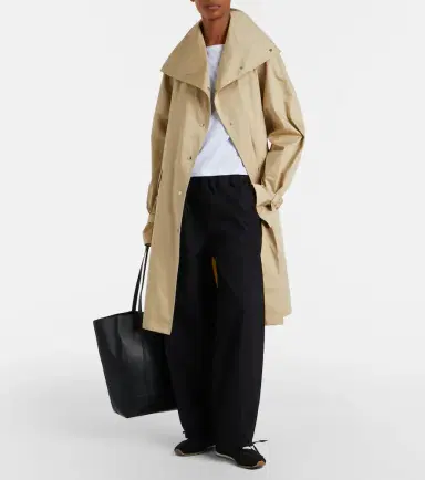 Toteme Cotton trench coat | Thumbnail 7