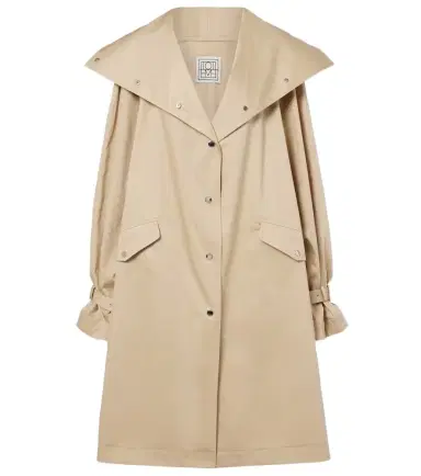 Toteme Cotton trench coat | Thumbnail 1