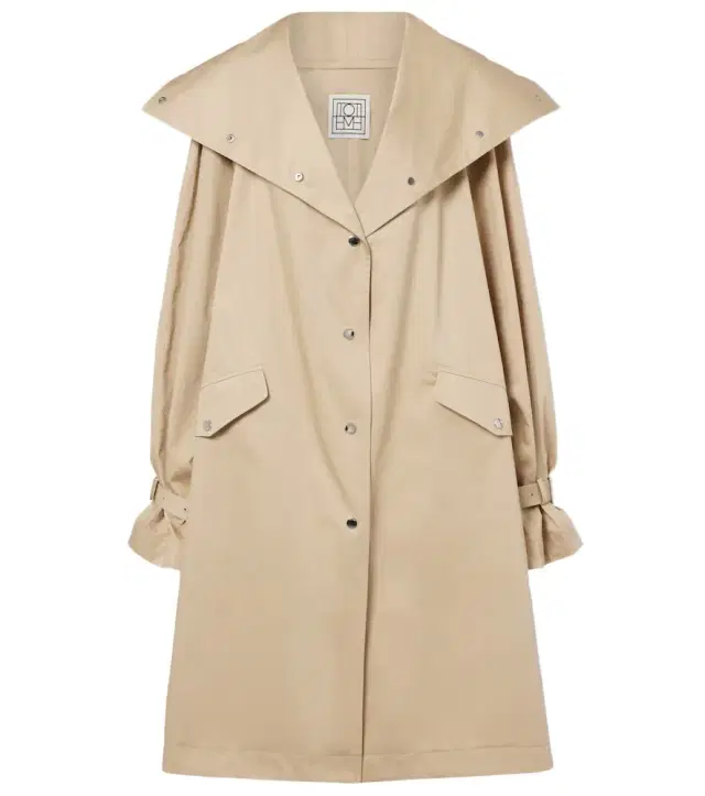 Cotton trench coat