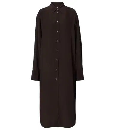 TOTEME Silk shirt dress | Thumbnail 1