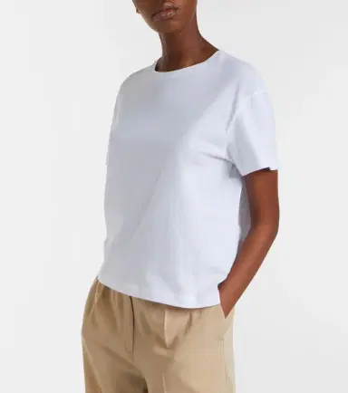 Toteme Cotton jersey T-shirt | Thumbnail 4