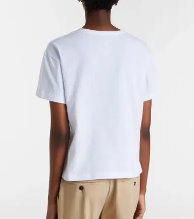 Toteme Cotton jersey T-shirt | Thumbnail 5