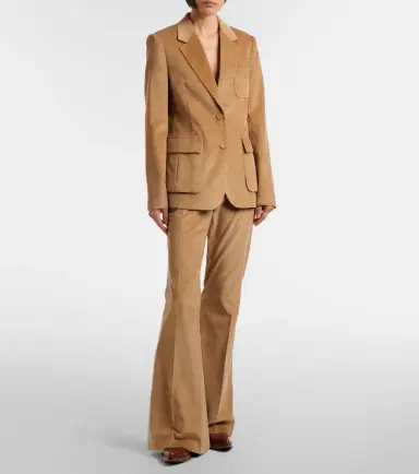 Gabriela Hearst Ianthe cotton corduroy flared pants | Thumbnail 3