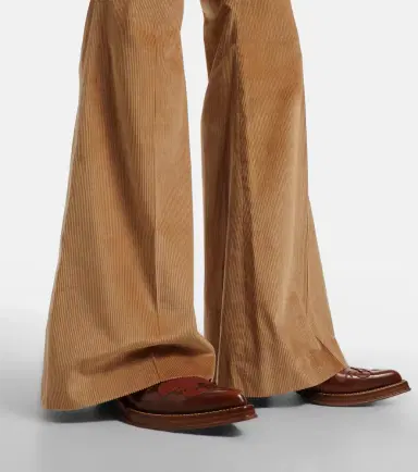Gabriela Hearst Ianthe cotton corduroy flared pants | Thumbnail 4