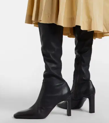 TOTEME Leather over-the-knee boots | Thumbnail 5