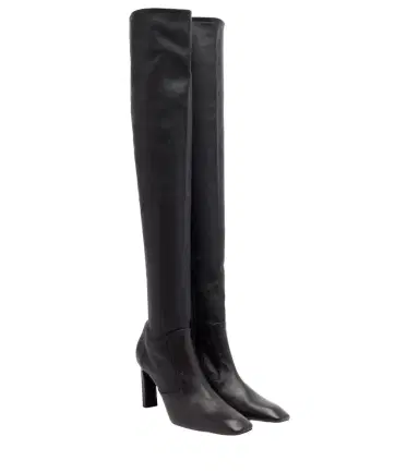 TOTEME Leather over-the-knee boots | Thumbnail 1