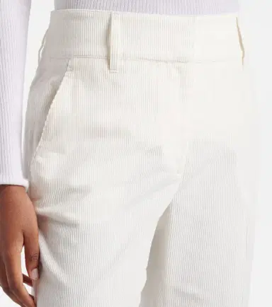 Gabriela Hearst Ianthe cotton corduroy flared pants | Thumbnail 2