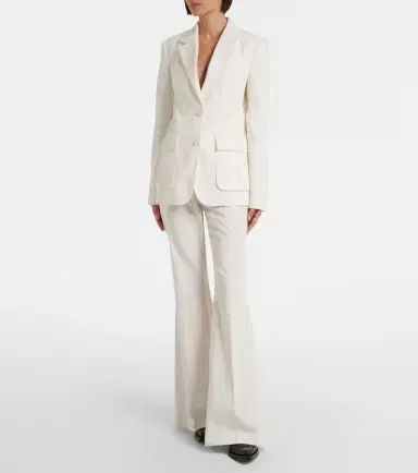 Gabriela Hearst Ianthe cotton corduroy flared pants | Thumbnail 4